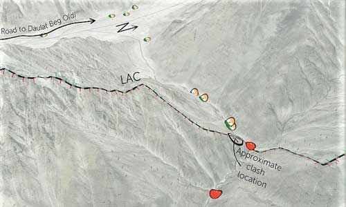 गलवान घाटी में 2 किमी पीछे हटे चीनी सैनिक, स्ट्रक्चर भी उखाड़े