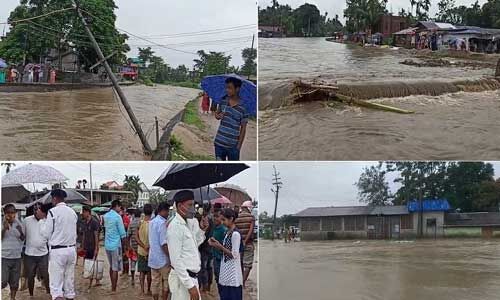 बाढ़ से असम के नौ जिलों के 1,89,314 लोग प्रभावित