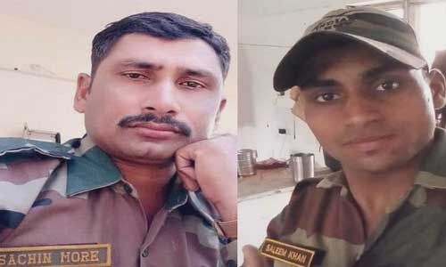 लद्दाख में चीन सीमा पर तैनात दो सैनिक श्योक नदी में गिरकर शहीद