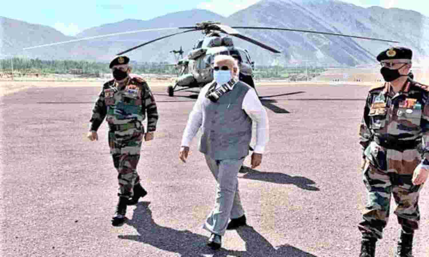 एलएसी पर मोदी, चीन हुआ परेशान