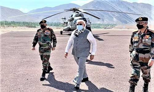 एलएसी पर मोदी, चीन हुआ परेशान