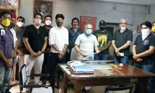 मंदी से परेशान रेस्टॉरेंट संचालकों ने सांसद शेजवलकर को सौंपा ज्ञापन