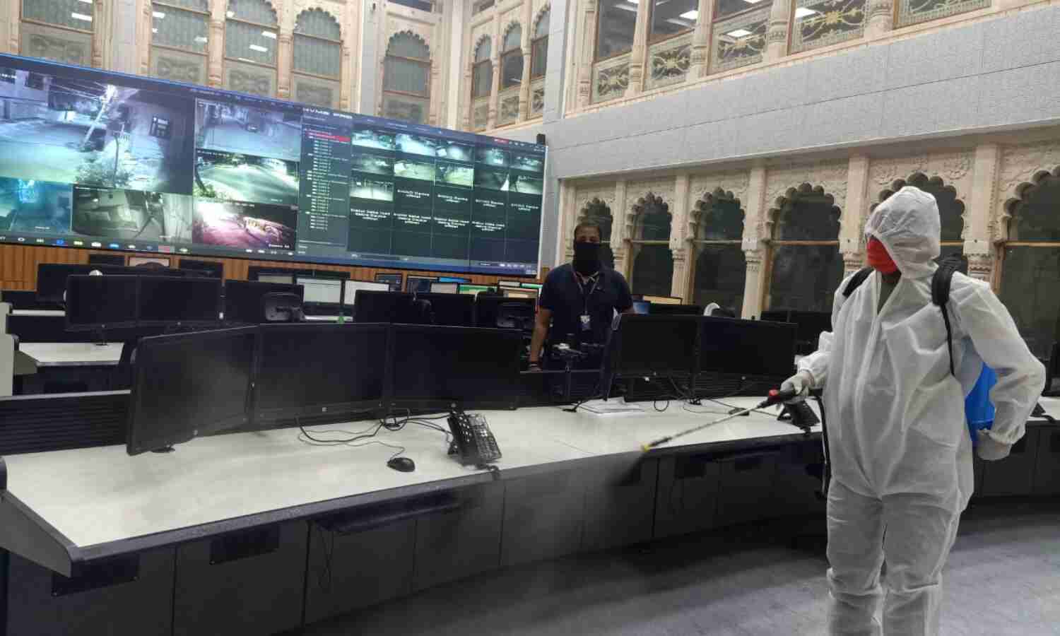 सैनीटाइज़ हुआ स्मार्ट सिटी कार्यालय, सोमवार से शुरू होगा सामान्य रूप से कार्य