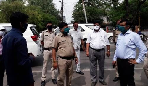 ग्वालियर:बिना मास्क घूमने वालों की क्वारंटाइन सेंटर में लगी ड्यूटी
