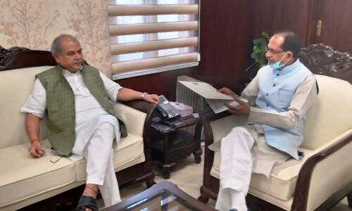 सीएम चौहान ने केंद्रीय मंत्री से बासमती चावल को जीआई टैग दिलाने की मांग की