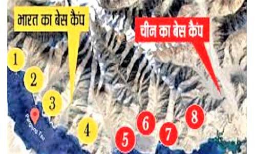 फिंगर-4 से चीनी सैनिक हटने को तैयार नहीं