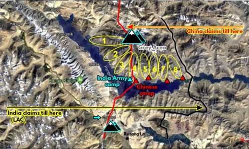 फिंगर-4 से चीनी सैनिक हटने को तैयार नहीं