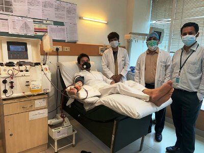 राज्यसभा सांसद ज्योतिरादित्य सिंधिया ने प्लाज्मा डोनेट किया राज्यसभा सांसद ज्योतिरादित्य सिंधिया ने प्लाज्मा डोनेट किया