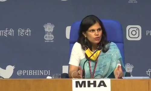 दिल्ली में एक्टिव मामले नियंत्रण में हैं जो संतुष्टि की बात : गृह मंत्रालय दिल्ली में एक्टिव मामले नियंत्रण में हैं जो संतुष्टि की बात : गृह मंत्रालय