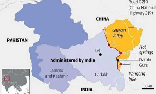 पेट्रोलिंग प्वाइंट-15 और 17ए पर दोनों देशों के सैनिक आमने-सामने पेट्रोलिंग प्वाइंट-15 और 17ए पर दोनों देशों के सैनिक आमने-सामने