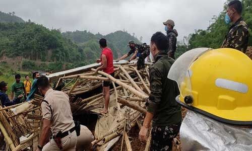 इटानगर व पापुम पारे में भयावह भू-स्खलन, सात लोगों की मौत