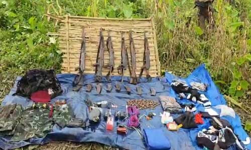सेना व पुलिस से मुठभेड़ में एनएससीएन (आईएम) के 6 कैडर ढेर