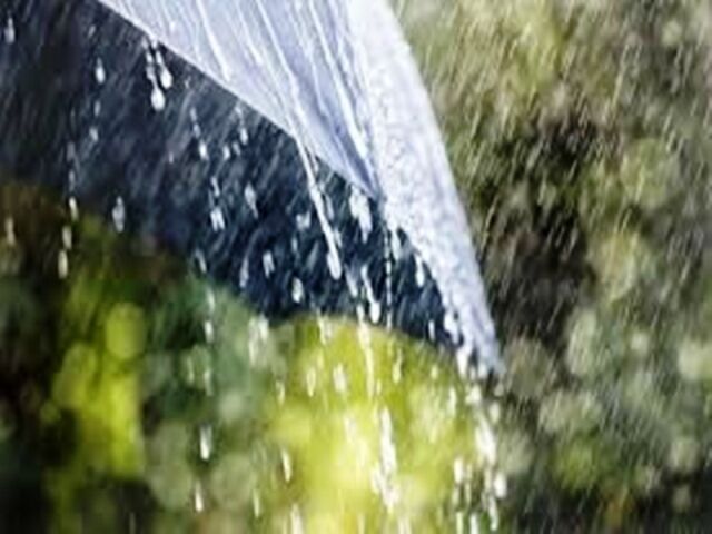 गरजने वाले बादलों ने गिरा दिया 38.4 मिली मीटर पानी