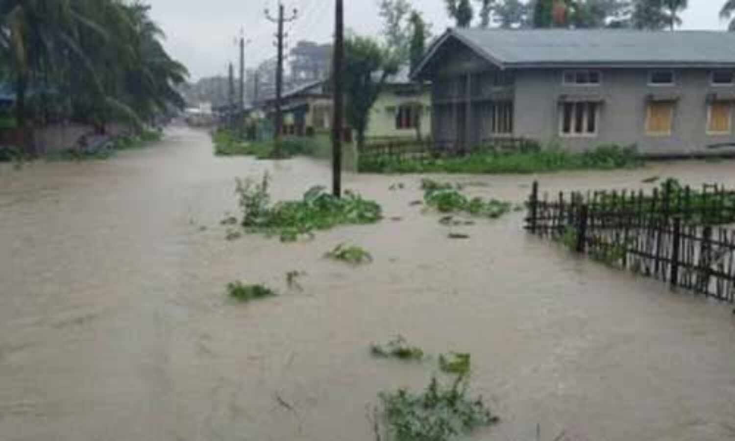 उप्र में नदियों के उफान से बाढ़ के हलात, खेतों और घरों में घुस रहा पानी