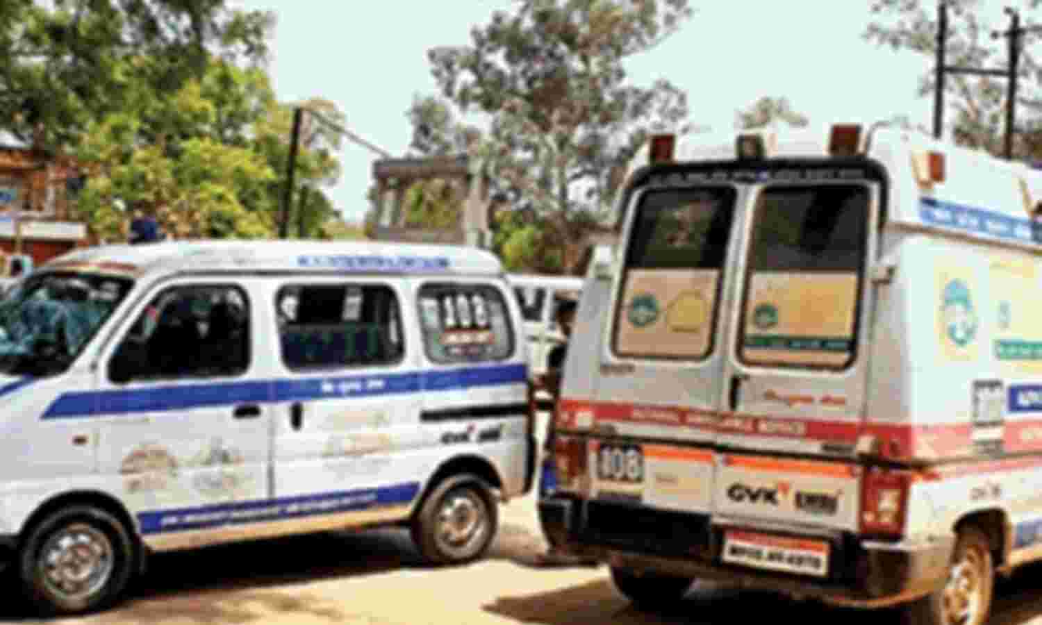 90 एम्बुलेंस ने 36 हजार मरीजों को संभाला