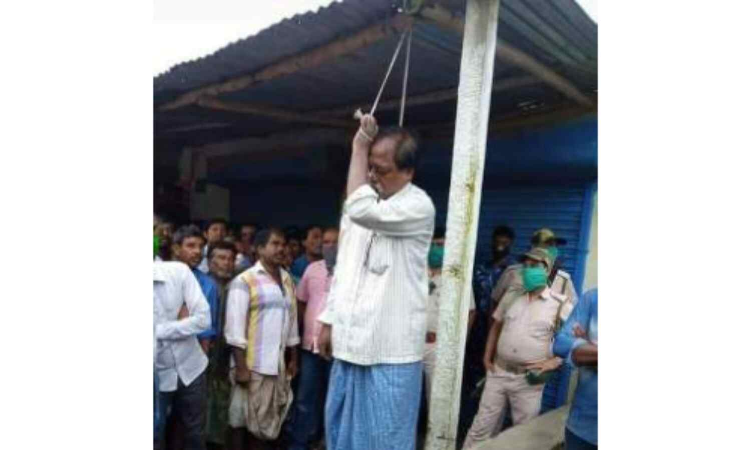 बंगाल पुलिस ने कहा - भाजपा MLA ने खुदकुशी की