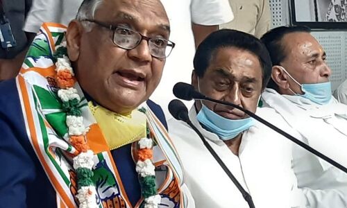 भाजपा को लगा बड़ा झटका, पूर्व मंत्री केएल अग्रवाल कांग्रेस में हुए शामिल