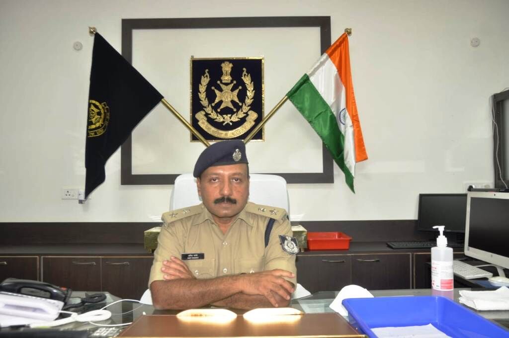 एसपी अमित सांघी ने लिया चार्ज, अधिकारीयों से की मुलाकात