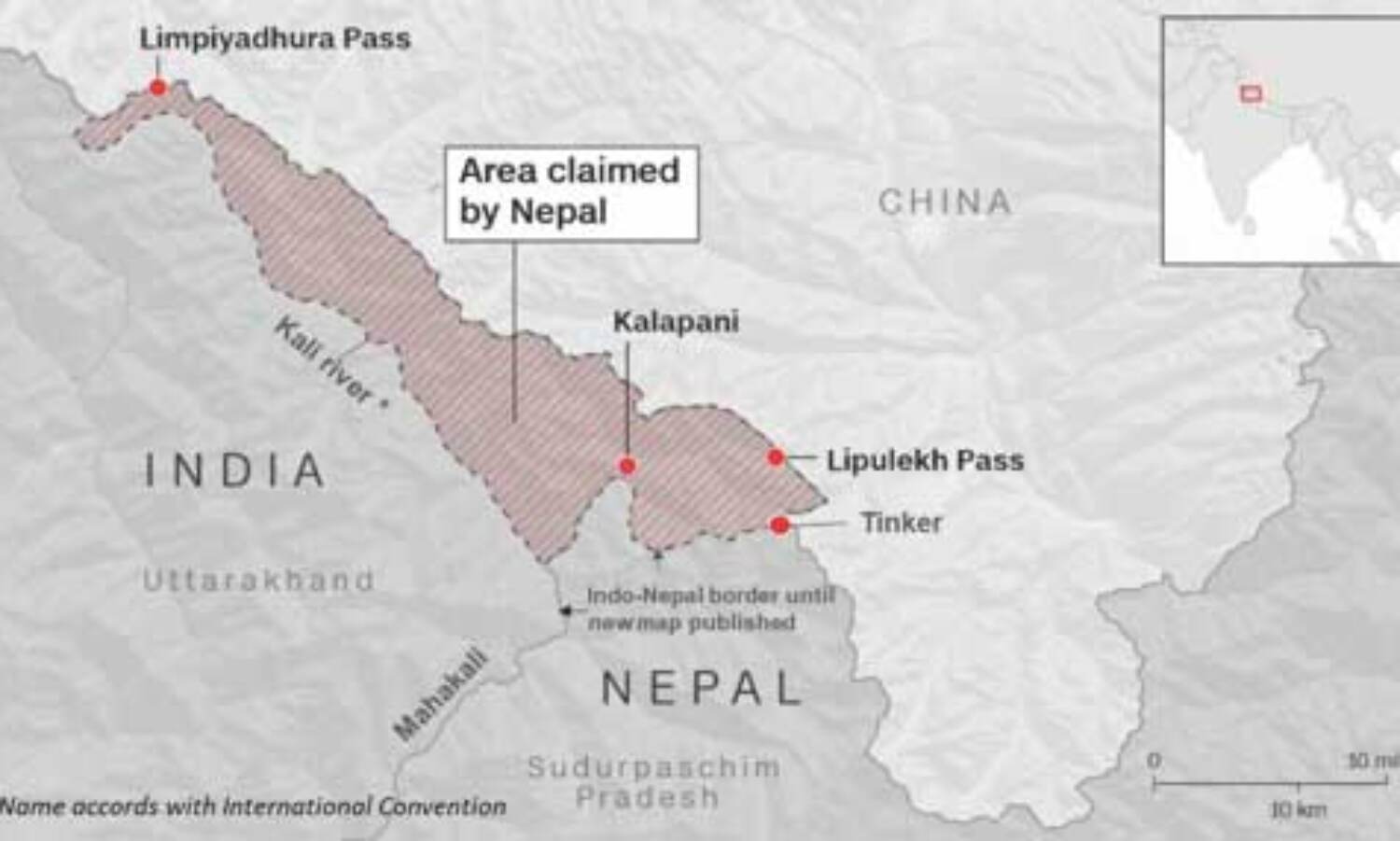 भारत-नेपाल मामला : लिपुलेख में चीन ने बटालियन को किया तैनात, जानिए क्या है संकेत भारत-नेपाल मामला : लिपुलेख में चीन ने बटालियन को किया तैनात, जानिए क्या है संकेत
