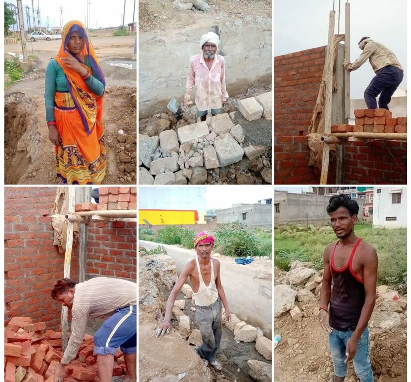 प्रवासी श्रमिकों को रास आने लगे गांव व कस्बे, लौटने लगीं खुशियां