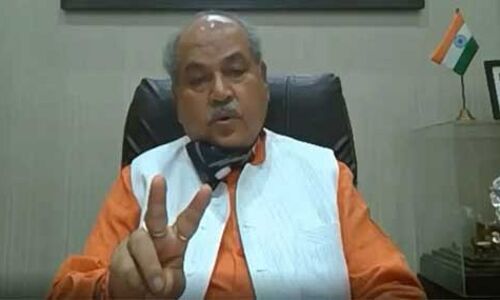 कृषि के विकास के साथ-साथ देश को आगे बढ़ने से कोई नहीं रोक सकेगा : तोमर