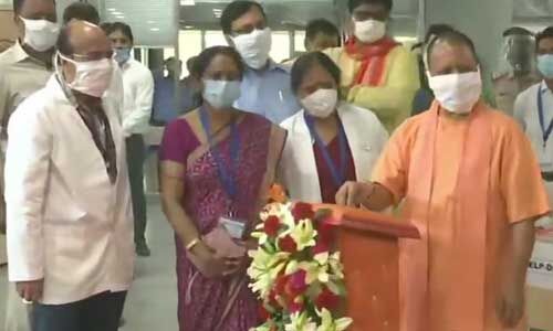 सीएम योगी ने जनता को समर्पित किया नोएडा का कोविड-19 अस्पताल