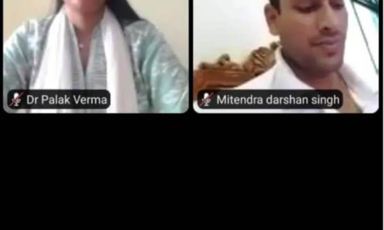 राहुल गांधी ने ग्वालियर के युवा नेता मितेंद्र सिंह से की ऑनलाइन चर्चा