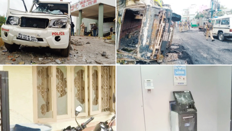 कांग्रेस विधायक के भतीजे ने पैगंबर मोहम्मद पर आपत्तिजनक पोस्ट की, हिंसा भड़की, 2 की मौत कांग्रेस विधायक के भतीजे ने पैगंबर मोहम्मद पर आपत्तिजनक पोस्ट की, हिंसा भड़की, 2 की मौत