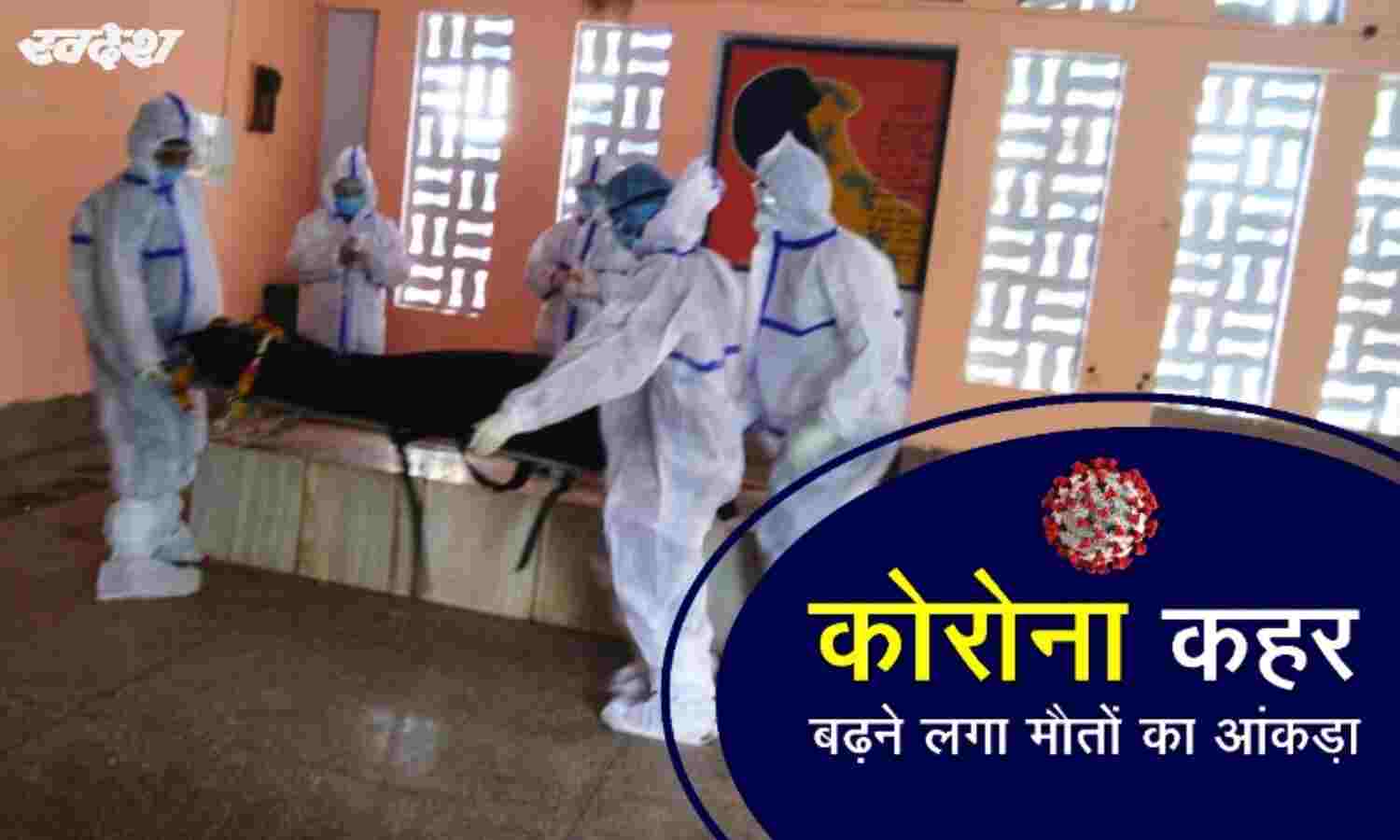 ग्वालियर में कोरोना से 03 मरीजों की मौत, बढ़ने लगा मौतों का आंकड़ा