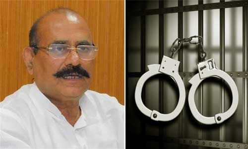 मप्र के आगर-मालवा से बाहुबली विधायक विजय मिश्रा हुए गिरफ्तार