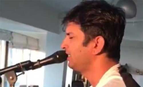 सुशांत श्री कृष्ण गोविंद हरे मुरारी भजन गाते हुए, वीडियो हुआ वायरल