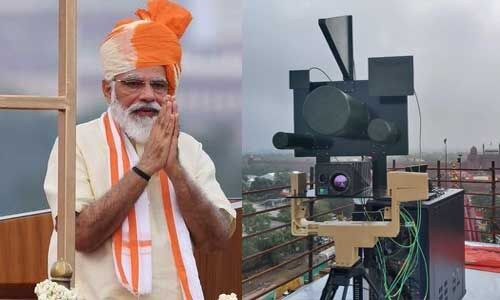 लाल किले की सुरक्षा में डीआरडीओ द्वारा तैयार एंटी ड्रोन सिस्टम की तैनाती, देखें