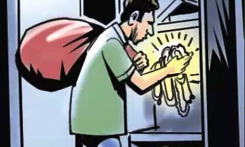 सूने मकान में चोरों का धावा, लाखों का माल किया पार