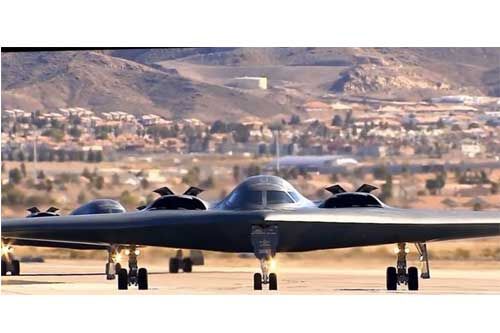 भारत की सहायता में डिएगो गार्सि​​या में​ तैनात कर रखा है ​​​बम वर्षक विमान बी-2