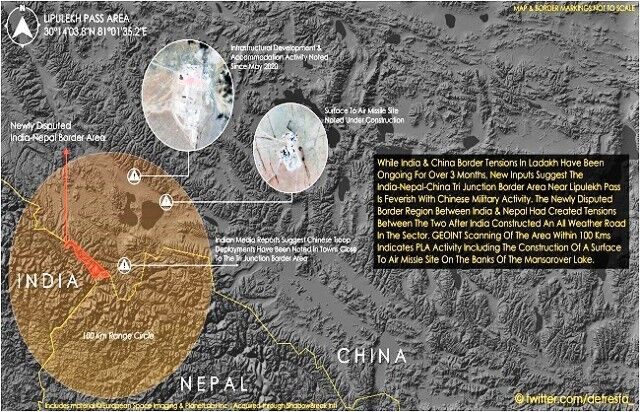 चीन ने सीमा पर मिसाइल प्लेटफार्म किया तैयार, सैनिको की बढ़ाई संख्या