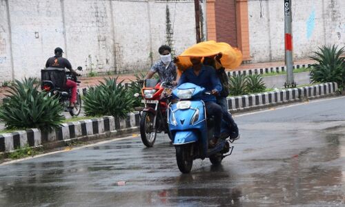 अंचल में अगले तीन दिन तक भारी बारिश की संभावना