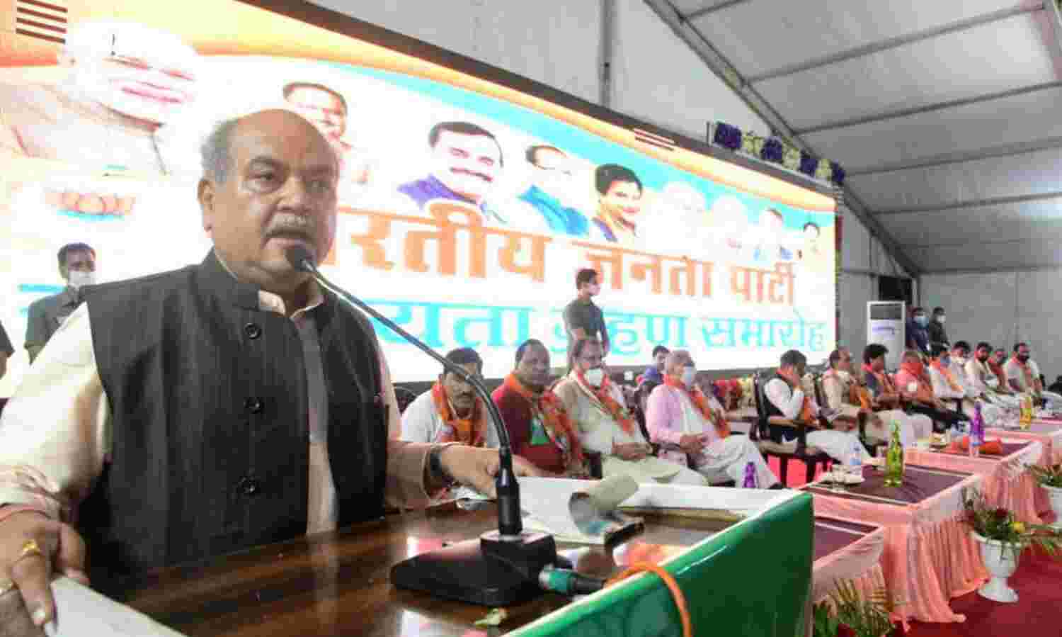 ग्वालियर-चंबल की जनता उपचुनावों में देगी कांग्रेस को जवाब  : केंद्रीय मंत्री तोमर