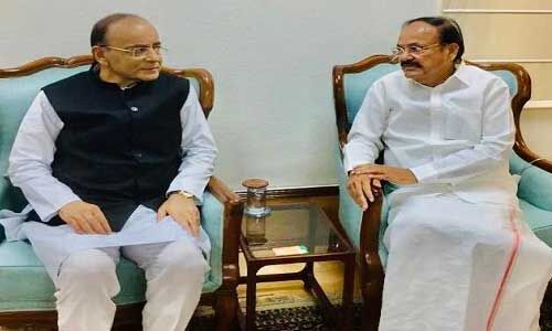 उपराष्ट्रपति बोले - अरुण जी बहुआयामी व्यक्तित्व के धनी थे