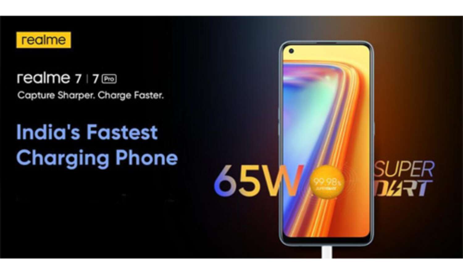 65W फास्ट चार्जिंग के साथ जल्द होगा लॉन्च रियलमी 7 प्रो, यहां पढ़ें डिटेल्स
