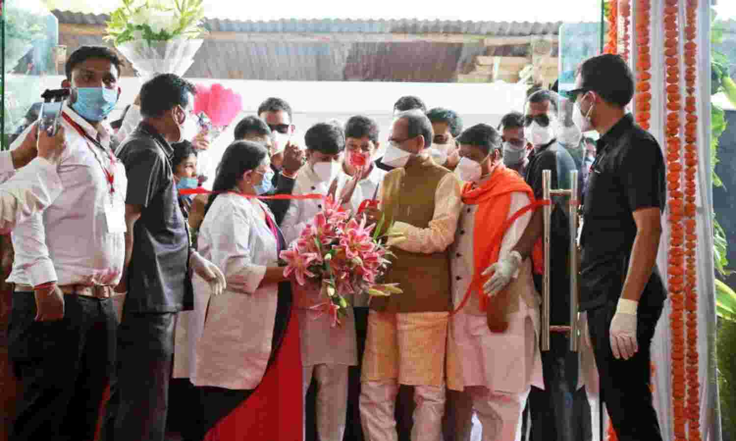 मुख्यमंत्री शिवराज सिंह ने सुपर स्पेशलिटी हॉस्पिटल का किया लोकार्पण