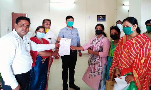 आजाद अध्यापक संघ ने मुख्यमंत्री को दिया ज्ञापन