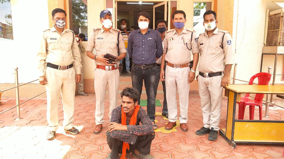 24 घंटे में ही धरा गया बैंक में चोरी का आरोपी