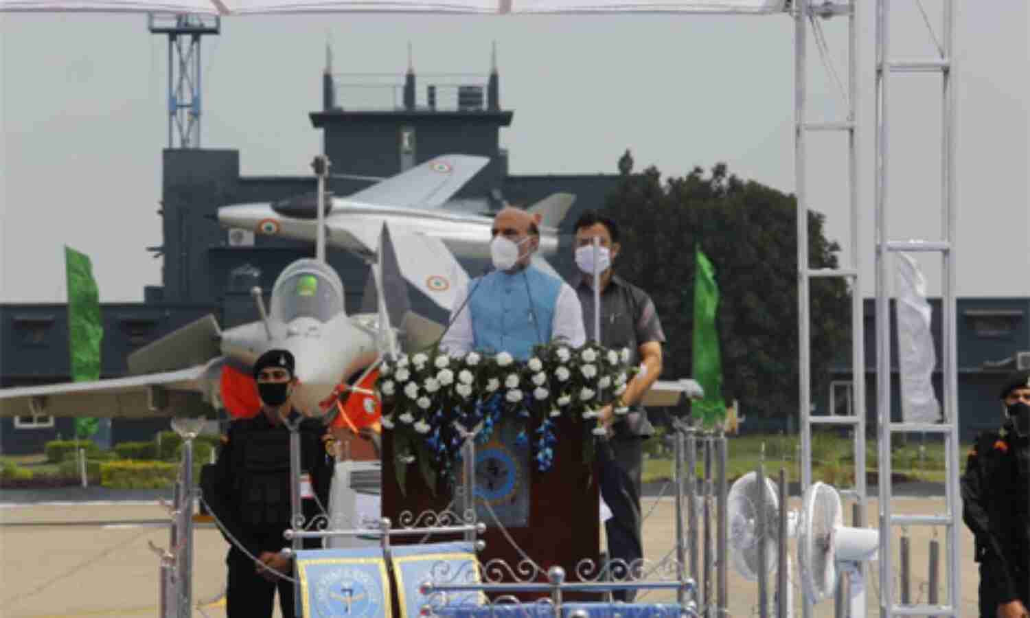 भारत हमेशा से विश्वशांति की कामना करता है : रक्षामंत्री राजनाथ सिंह