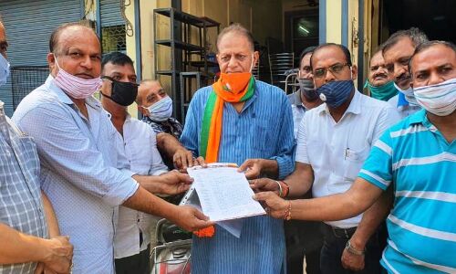 व्यापारियों ने मुन्नालाल को दिया ज्ञापन