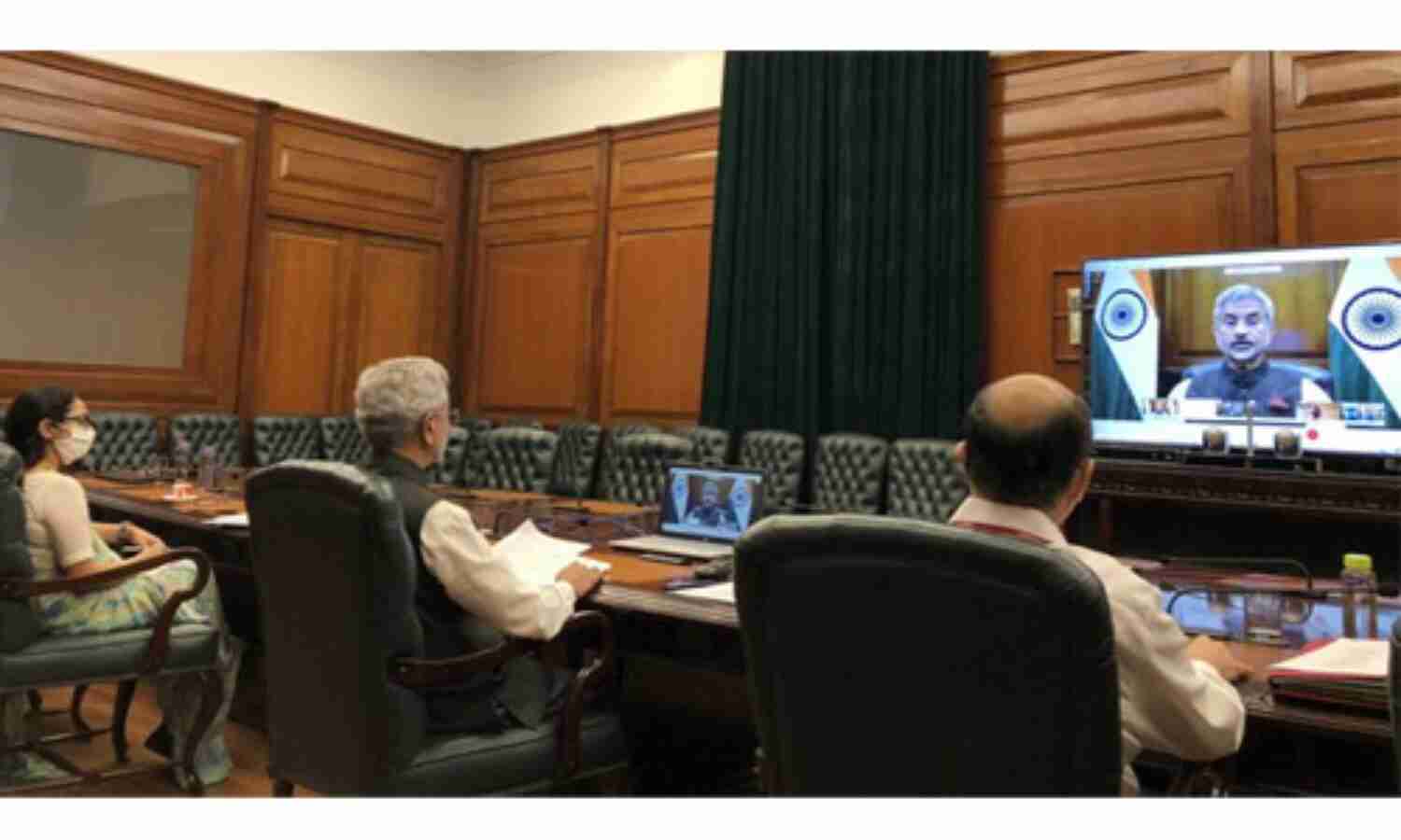 अंतर-अफगान शांति वार्ता में विदेश मंत्री जयशंकर ने कहा - लोकतंत्र के लिए किए गए प्रयासों का हो संरक्षण