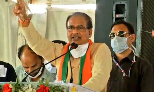 मुख्यमंत्री शिवराज सिंह ने कोरोना के बहाने कांग्रेस पर कसा तंज