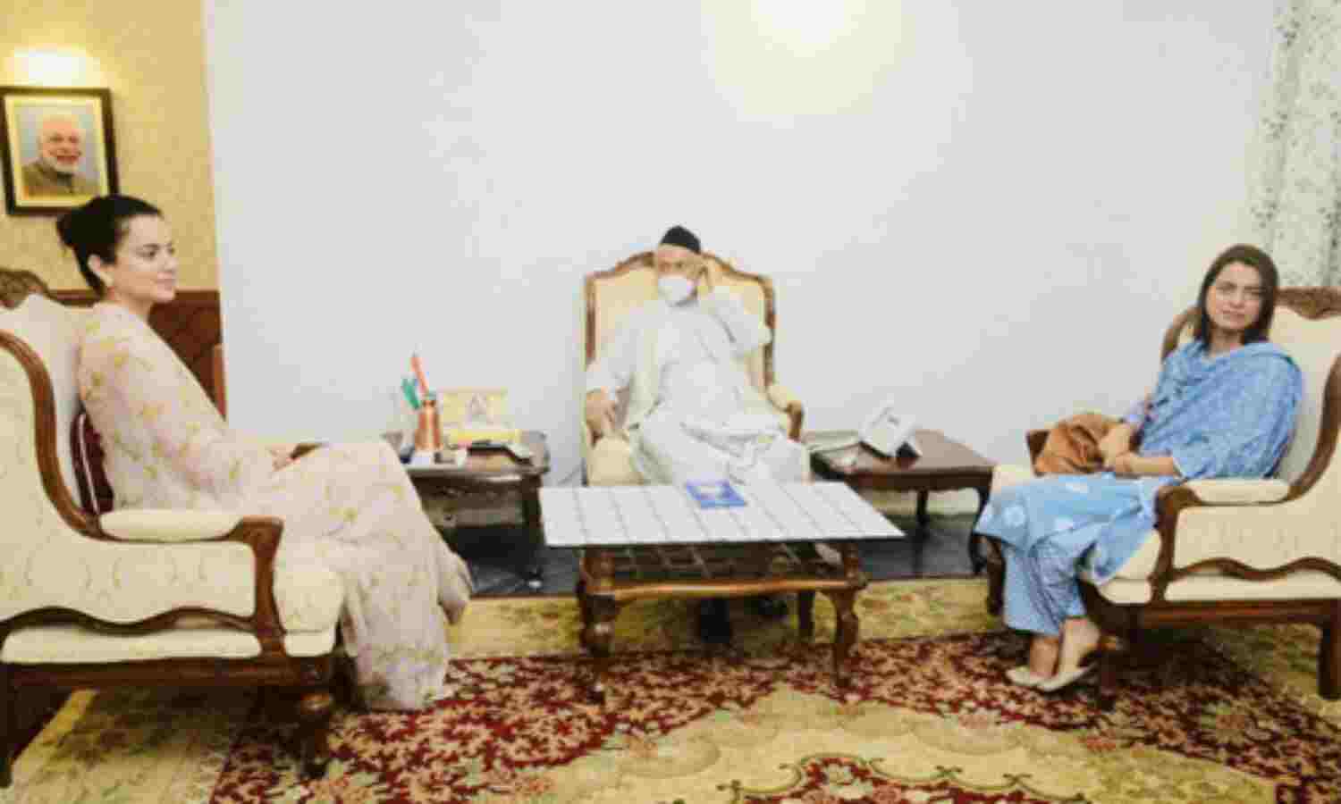 महाराष्ट्र के राज्यपाल से मुलाकात कर बोलीं कंगना - मेरे साथ जो सलूक हुआ, मैं उम्मीद करती हूं कि मुझे न्याय मिलेगा