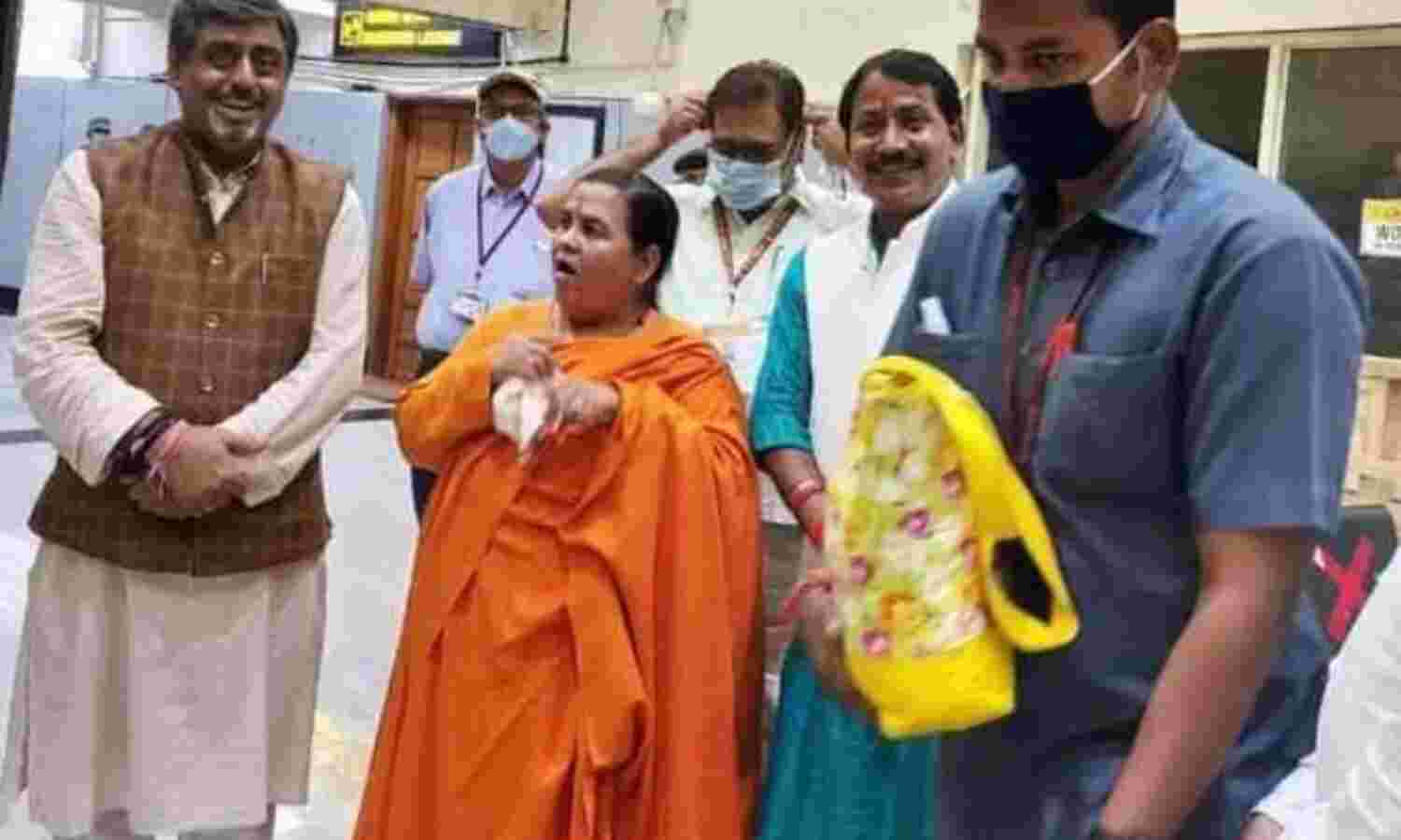 सिंधिया के भाजपा में शामिल होने के बाद कांग्रेस की ज्योति बुझ चुकी है: उमा भारती