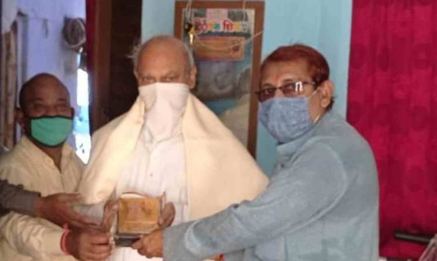 भारतीय मजदूर संघ ने किया सम्मान