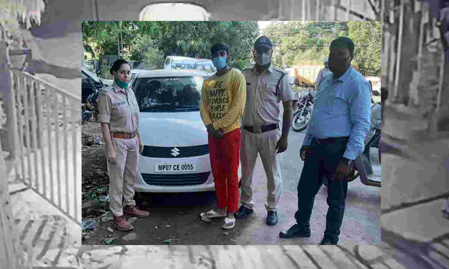 दंपत्ति के साथ बदसलूकी करने वाले तीन बदमाश गिरफ्तार, एक की तलाश जारी